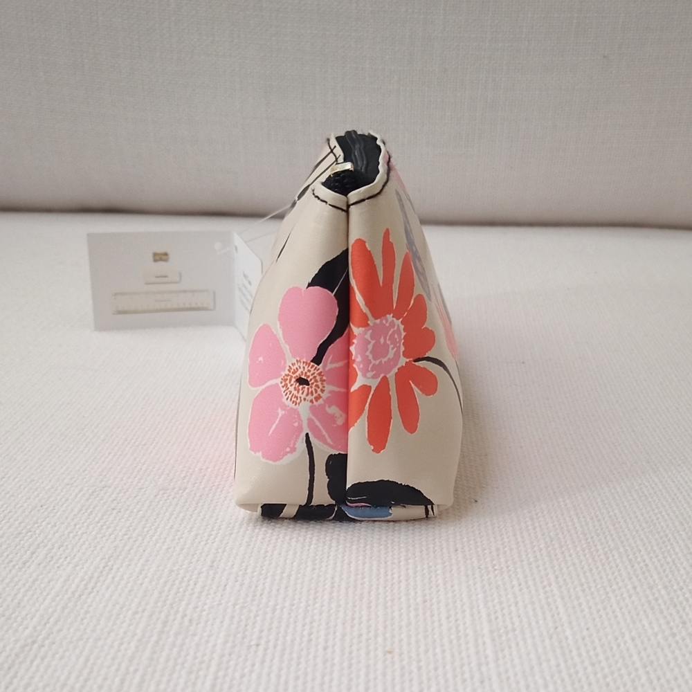 NWT & GIFTABLE Kate Spade Floral Garden Pencil Pouch Set/Kit w/ Eraser/Ruler+ - Picture 8 of 10